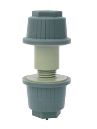 Filter nozzle PI. Filter nozzles for water treatment. Filter nozzles for double chamber ion exchange columns. 